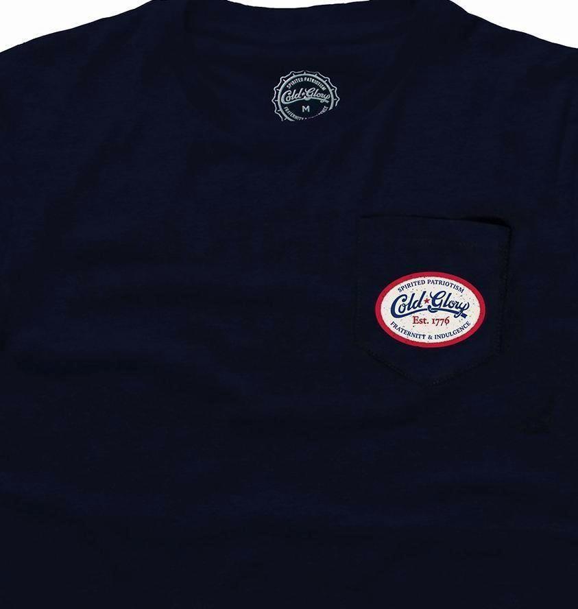 Cold Glory 6 Pack Pocket T-Shirt Navy