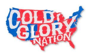 Cold Glory Nation USA T-Shirt  White