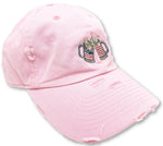 Pink Cheers American Flag Hat