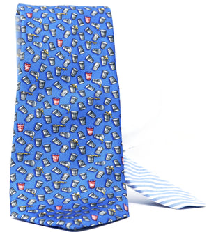 Light Blue Beer Pong Ties