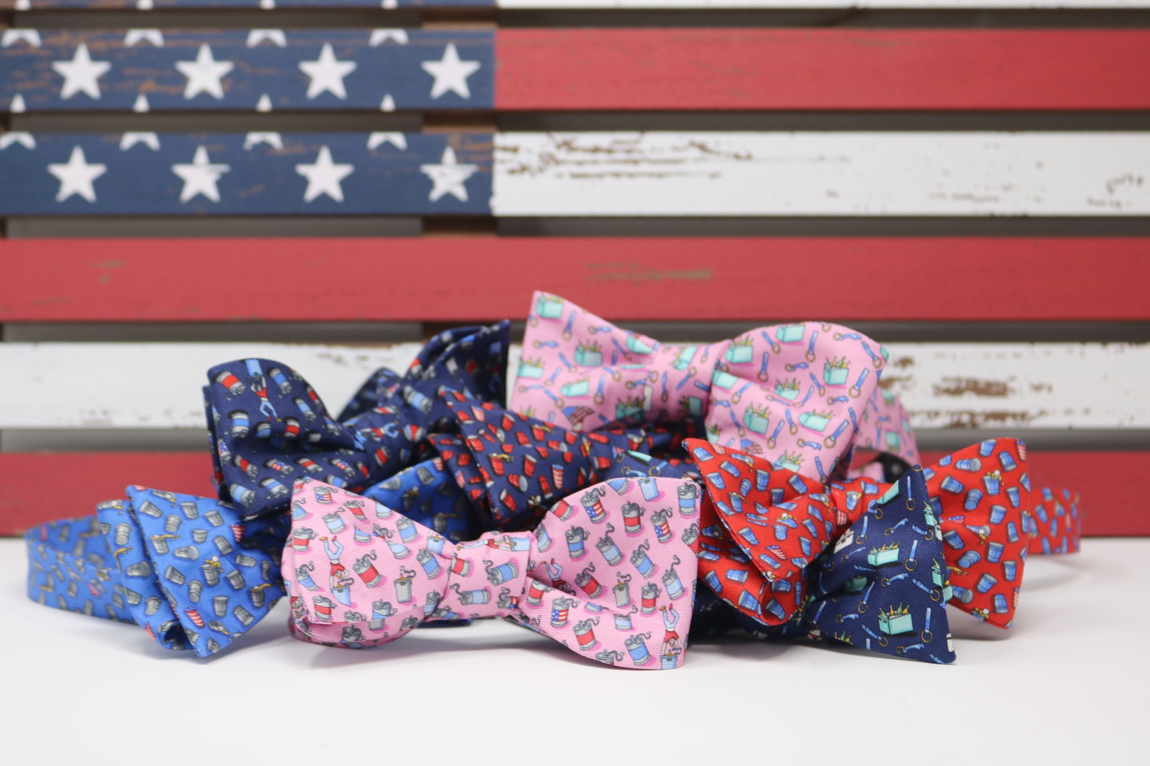 Pink Kegstand Kid Tie