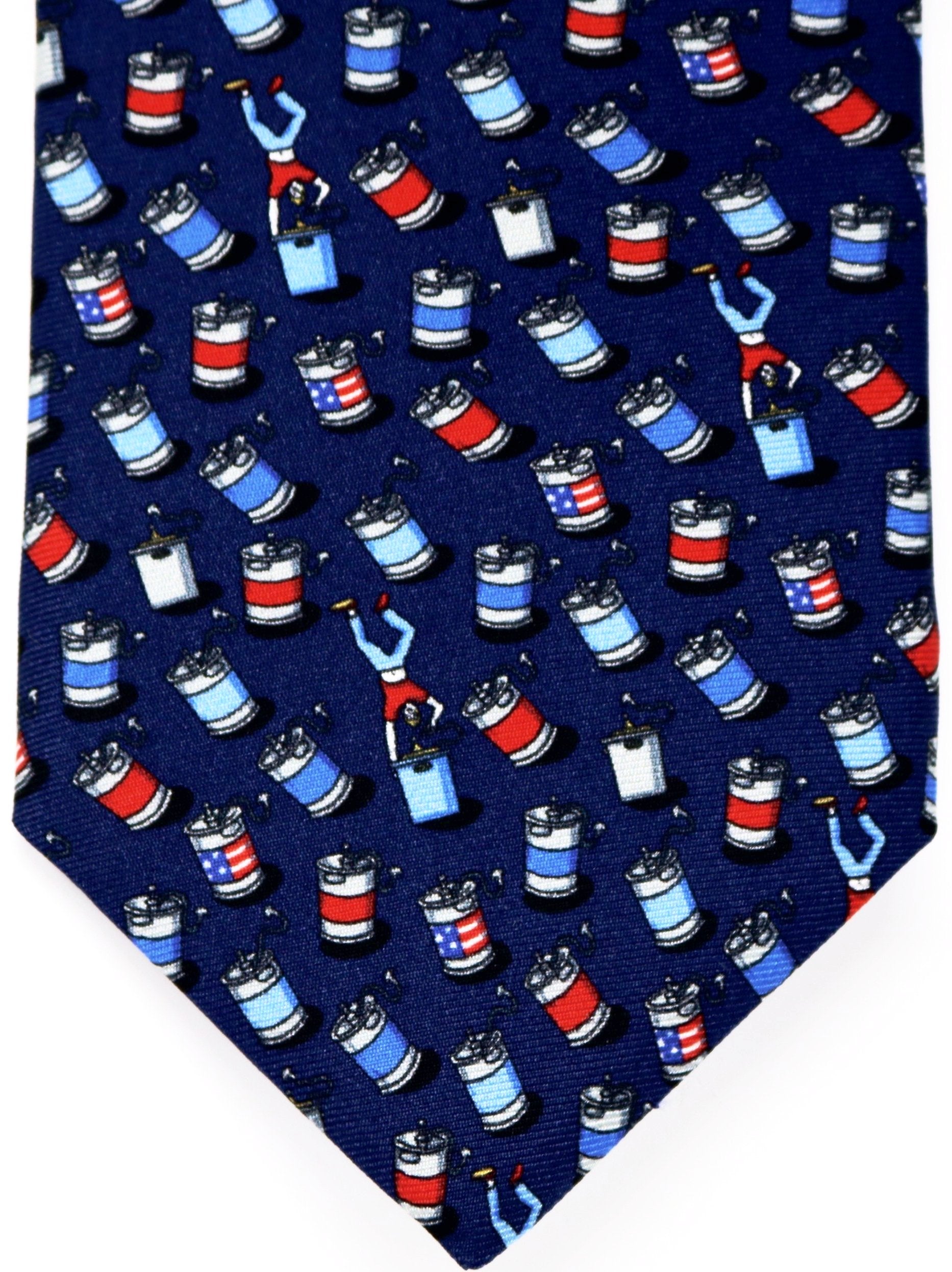 Navy Kegstand Kid Tie