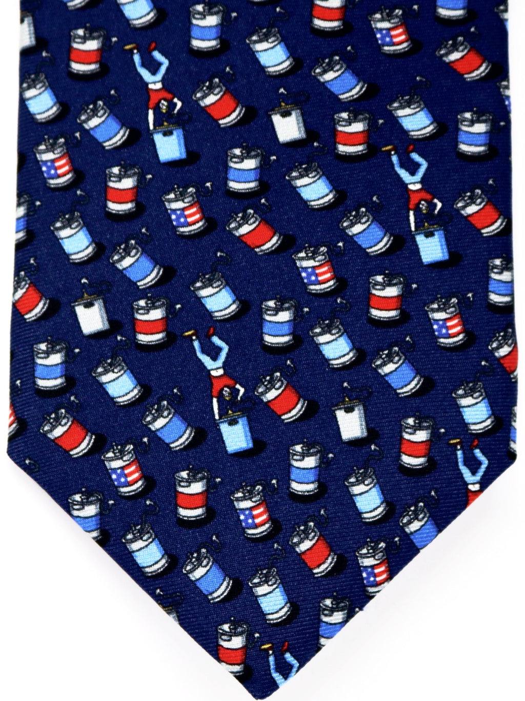 Navy Kegstand Kid Tie