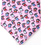 Pink Kegstand Kid Tie
