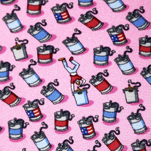 Pink Kegstand Kid Tie