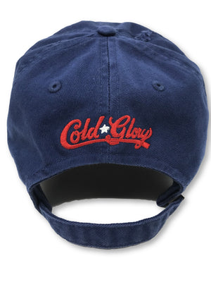 Navy Whiskey American Flag Hat