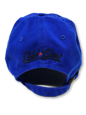 Royal Blue Cheers American Flag Hat