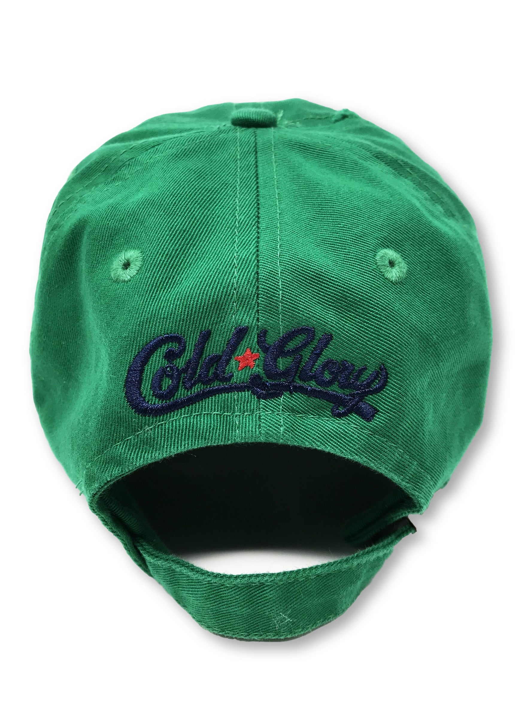 Kelly Green Cheers American Flag Hat