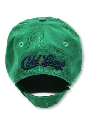 Kelly Green Cheers American Flag Hat