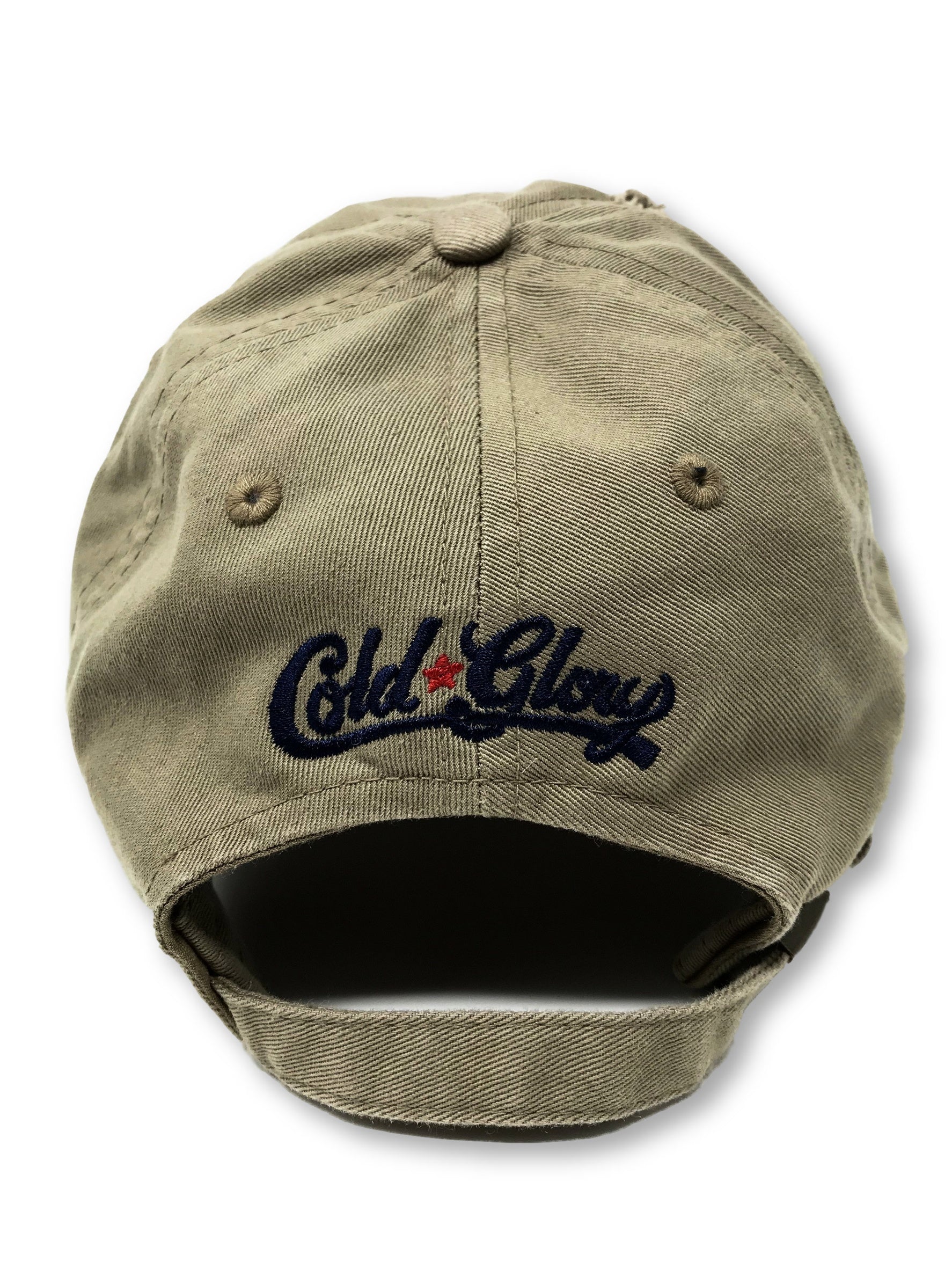 Khaki Cheers American Flag Hat
