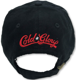 Black Beer Pong American Flag Hat