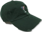 Hunter Green Martini American Flag Hat