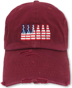 Maroon 6 Pack American Flag Hat