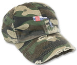 Camo Whiskey American Flag Hat