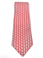 Red Jolly Roger Tie