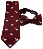 Rooster Repp Bow Tie