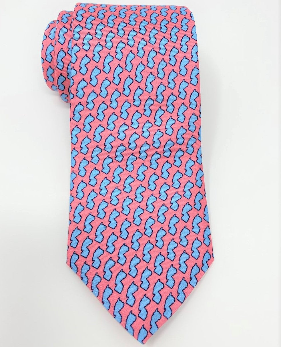 Drunken New Jersey State Tie