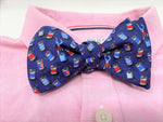 Navy Kegstand Kid Bow Tie