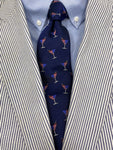 Martini American Flag Spill-Resistant Tie